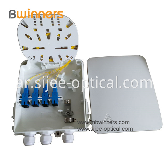 wall mount fiber optic terminal box